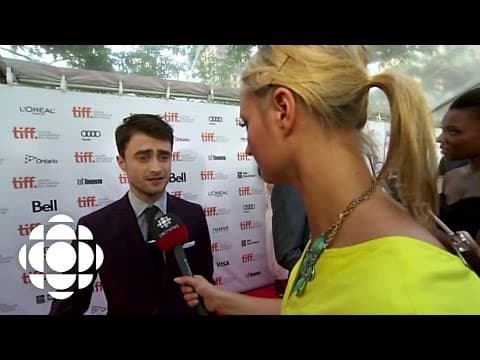 Daniel Radcliffe on the TIFF Red Carpet for Kill Your Darlings | CBC Connects