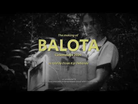 The Making of 'Balota,' as told by Director Kip Oebanda (Online Exclusive)