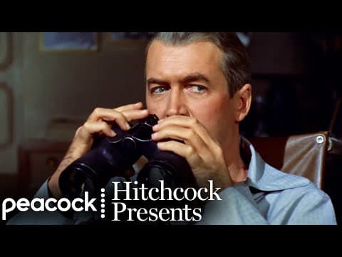 James Stewart Takes A Peek | 'Rear Window' (1954) | Hitchcock Presents