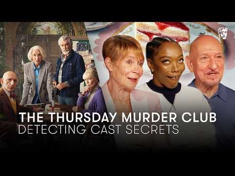 British Slang, Acting Tricks & Afternoon Tea! The Thursday Murder Club Cast Interview | BAFTA