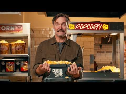Coyote vs. ACME Drops The World’s Heaviest Popcorn Bucket