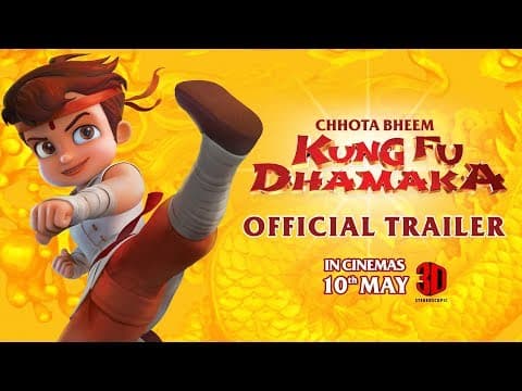 Chhota Bheem Kung Fu Dhamaka Theatrical Trailer In Cinemas 10 May