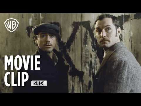 Holmes & Watson Chase Lord Blackwood - Movie Clip