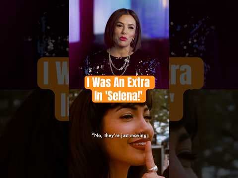 What Eva Longoria Learned Watching J.Lo as an Extra in "Selena"!
