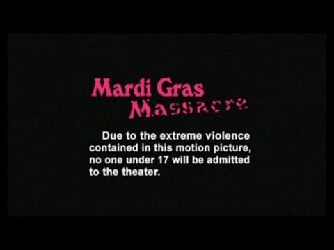 MARDI GRAS MASSACRE - (1978) TV Trailer