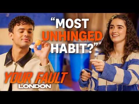 Your Fault: London Cast Play Tense Beer Pong Match