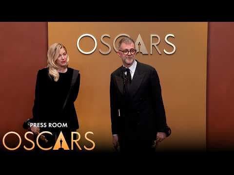 One Battle After Another Best Picture Press Room Speech | 98th Oscars (2026)