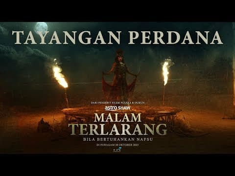 MALAM TERLARANG - TAYANGAN PERDANA 10 MINS | DI PAWAGAM 30 OKTOBER 2025
