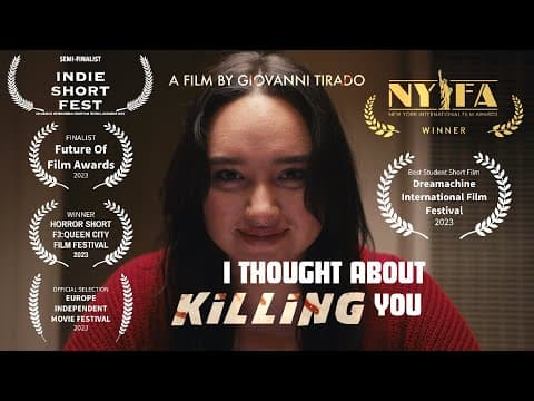 I Thought About Killing You | Short Horror Film | BMPCC 6K