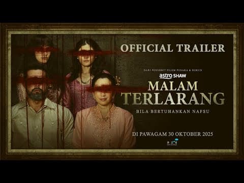 MALAM TERLARANG - OFFICIAL TRAILER | 30 OKTOBER 2025