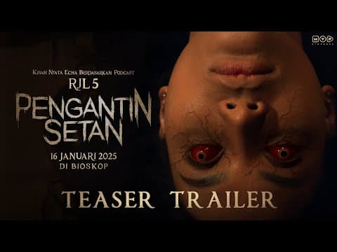 Pengantin Setan - Official Teaser | 16 Januari 2025 di Bioskop