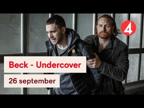 Beck - Undercover | Trailer | 26 september