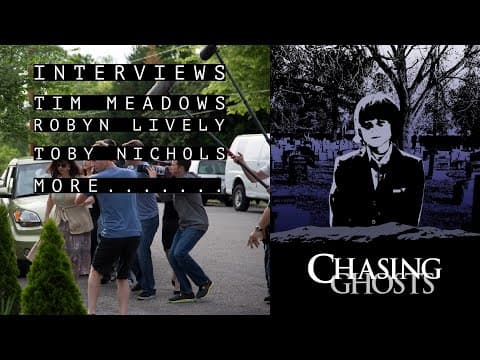 Chasing Ghosts Cast Interview | Toby Nichols, Tim Meadows, Robyn Lively & More Share Insights