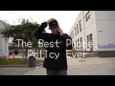 The Best Phone Policy Ever — Teaser
