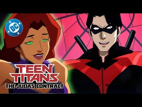 Starfire REALLY likes Nightwing