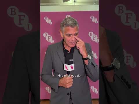 George Clooney on feeling nostalgic about his films & a career's worth of hairdos