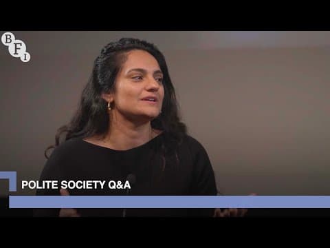 Polite Society director Nida Manzoor on her Matrix-inspired action comedy | BFI Q&A