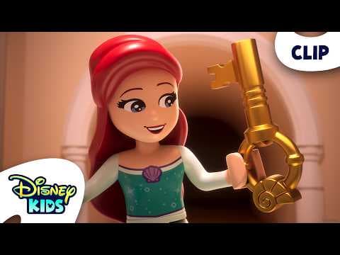 Princesses Explore The Castle🔑 | LEGO Disney Princess: The Castle Quest |@disneykids
