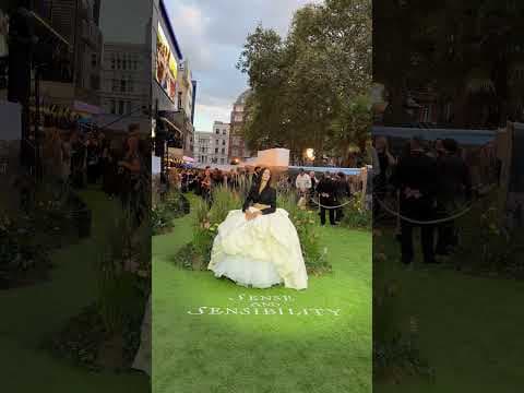 Esmé Creed-Miles arrives at the World Premiere of SENSE AND SENSIBILITY.