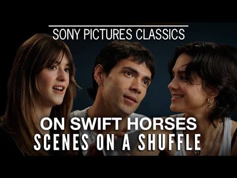 "Scenes on Shuffle" with Daisy Edgar-Jones, Diego Calva, and Sasha Calle