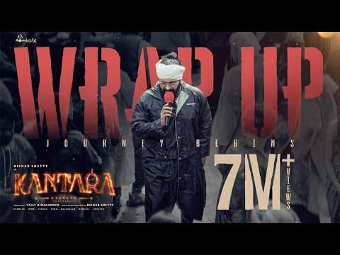 It's a Wrap on Kantara A Legend Chapter-1 | Hombale Films | Rishab Shetty | Ajaneesh Loknath