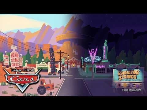 Radiator Springs - Sunset to Sunrise Ambiance