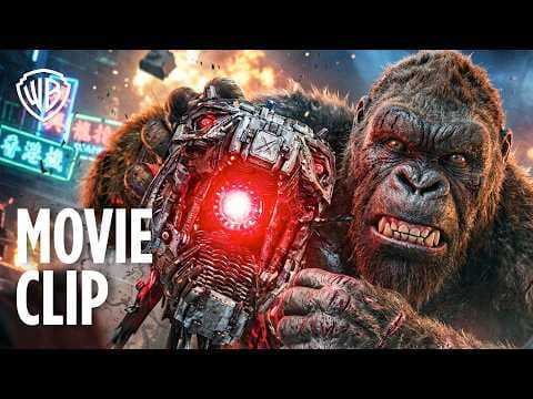 Kong Battles Mechagodzilla - Movie Clip