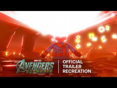 LEGO Official Trailer Recreation