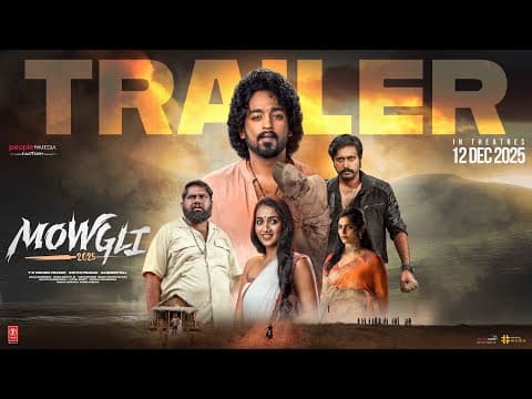 Mowgli Trailer | Roshan Kanakala | Bandi Saroj Kumar | Sandeep Raj | Sakkshi | TG Vishwa Prasad