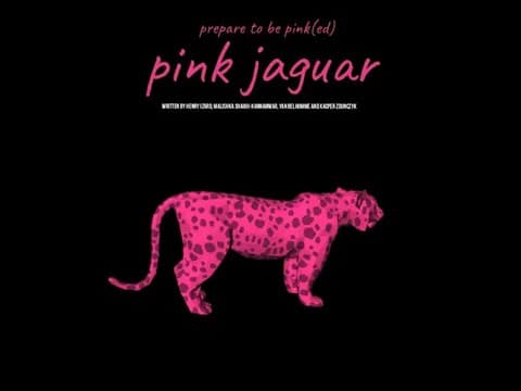 Pink Jaguar Short Film - Three Day Filmmaking Challenge at KCL