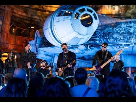 Good Charlotte - “Fairytale of New York” at Star Wars: Galaxy's Edge