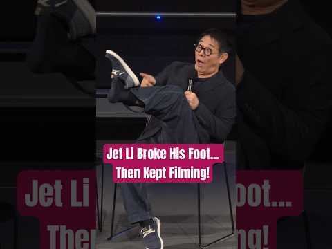 Jet Li Once Broke His Leg... Then Kept Filming Anyway!