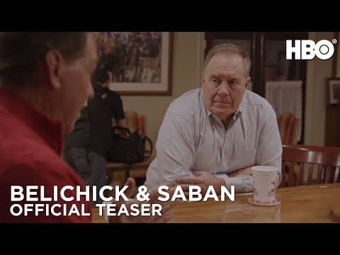 Belichick & Saban: The Art of Coaching | Official Teaser | HBO
