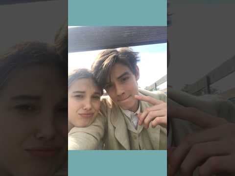 Millie Bobby Brown and Louis Partridge recreate THE photo
