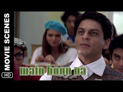 Introduction to the Class | Main Hoon Na | Movie Scene | Shah Rukh Khan, Amrita Rao, Zayed Khan