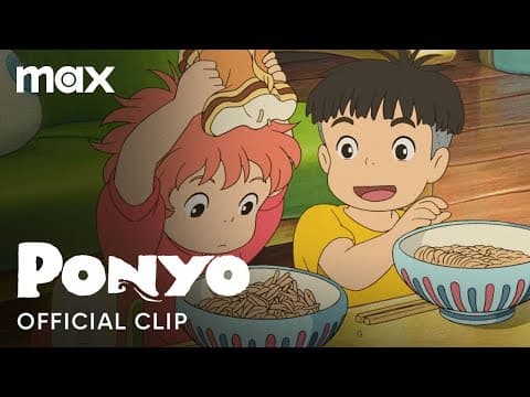 Ponyo and Sōsuke Eat Ramen