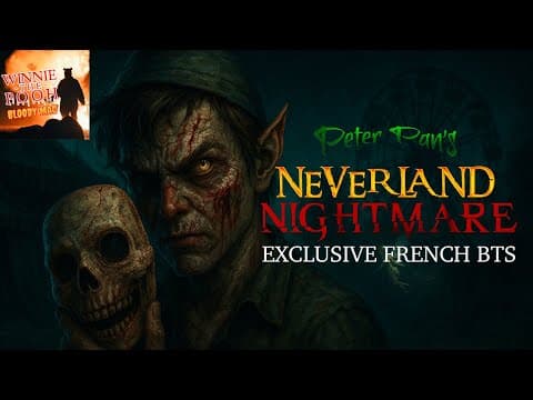 Découvrez le BEHIND-THE-SCENES de PETER PAN’S NEVERLAND NIGHTMARE en EXCLUSIVITÉ française! 🧚