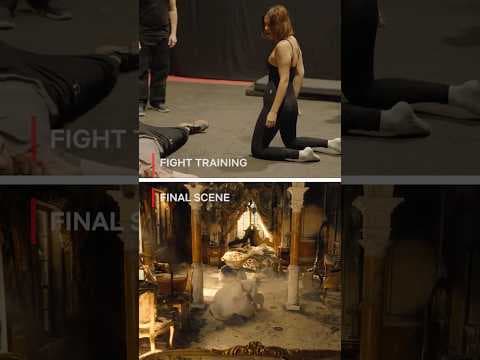 from fight training to final scene