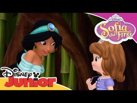 Sofia the First | Jasmine Helps Sofia and Amber | Official Disney Channel Africa