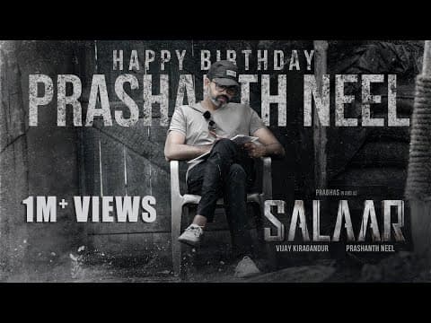Happy Birthday Prashanth Neel | From The Sets Of Salaar | Hombale Films