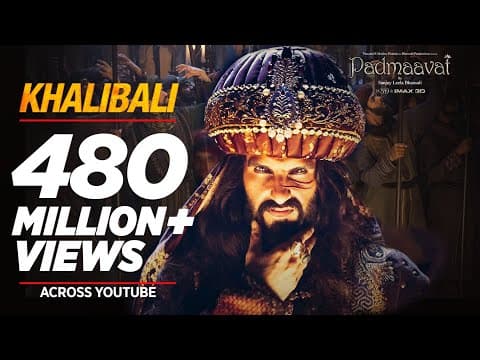 Padmaavat: Khalibali - Ranveer Singh | Deepika Padukone | Shahid Kapoor | Shivam Pathak