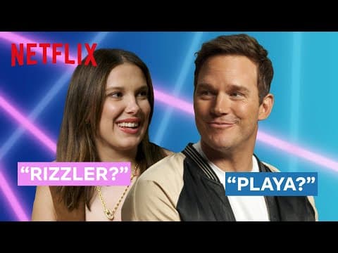 90s vs Gen Z Slang with Millie Bobby Brown & Chris Pratt