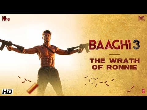 The Wrath Of RONNIE | Tiger Shroff | Shraddha | Riteish | Sajid Nadiadwala | Ahmed Khan | 6th March