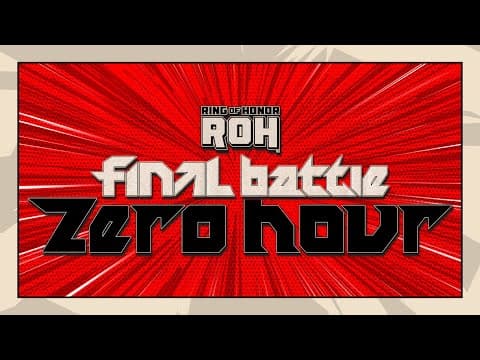 Ring of Honor Final Battle Zero Hour Pre Show | 12/5/25 Columbus, Ohio