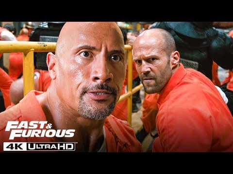 Hobbs & Shaw Escaping Prison